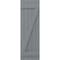 Ekena Millwork Americraft 5-Board (2 Batten) Wood Joined Board-n-Batten Shutters w/ Z-Bar, ARW102BB518X77CHH, PR ARW102BB518X77CHH - alternate 5